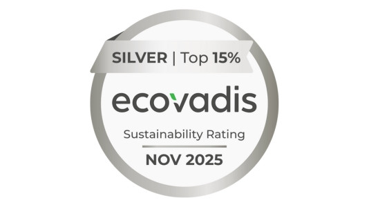 Silber Medaille von Ecovadis EcoVadis_Silber_534x300px
